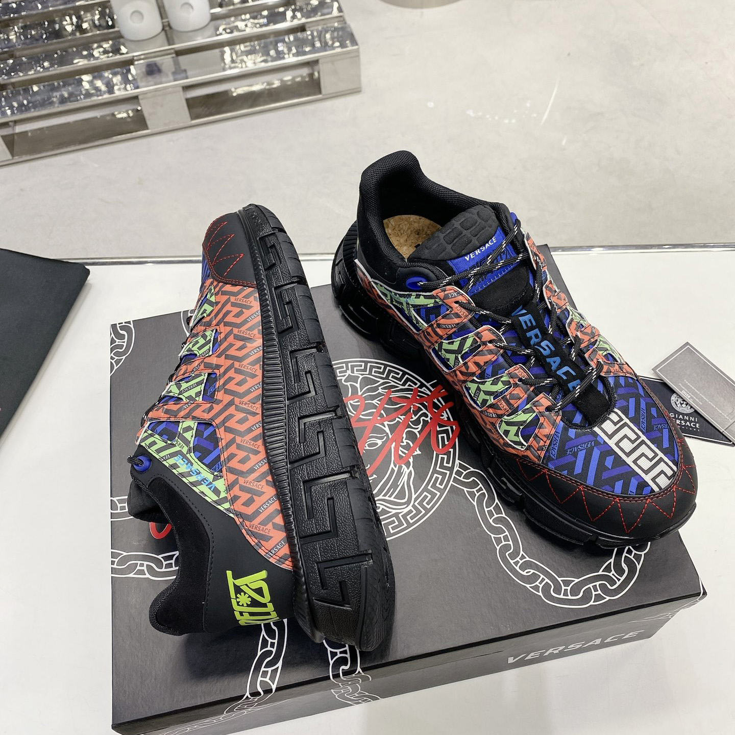 Versace Trigreca-Turnschuhe - EUR FASHION