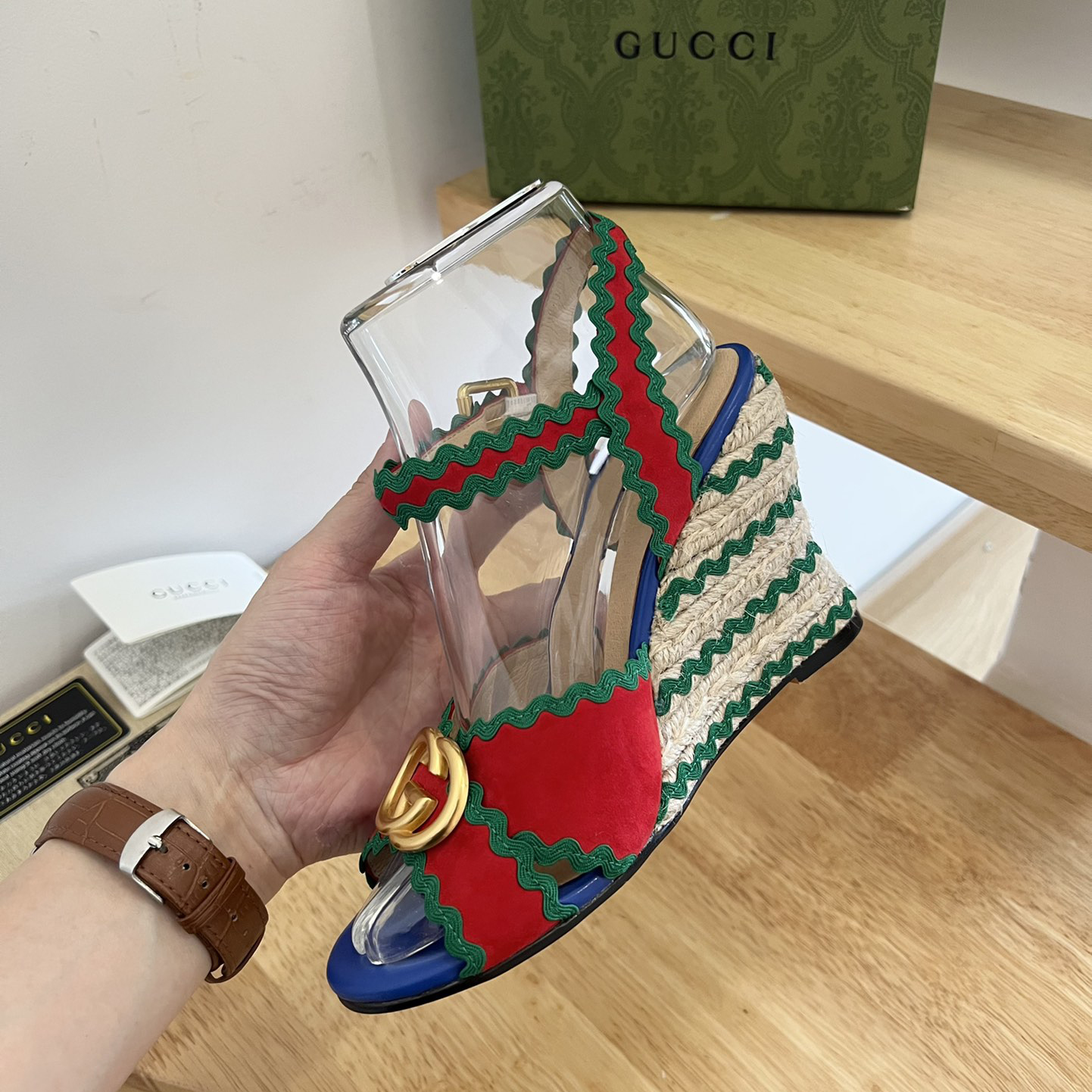 Gucci Espadrille-Sandale für Damen - EUR FASHION