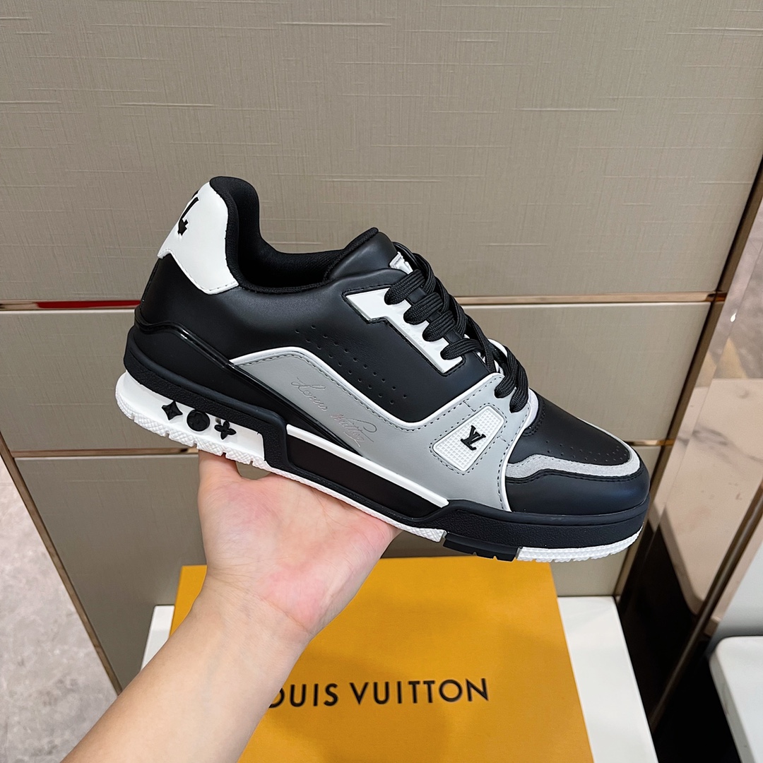 Louis Vuitton LV Trainer Sneaker (nach britischer Größe) 1AAHS3 - EUR FASHION