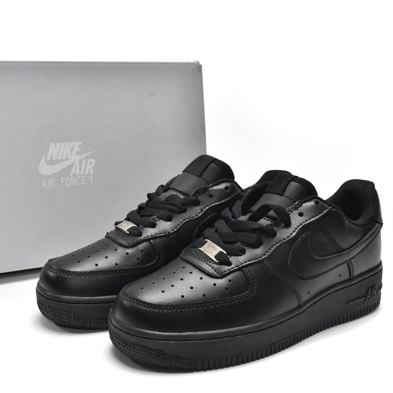 Nike Air Force 1 Low Schwarz Sneaker 315115-038 - EUR FASHION