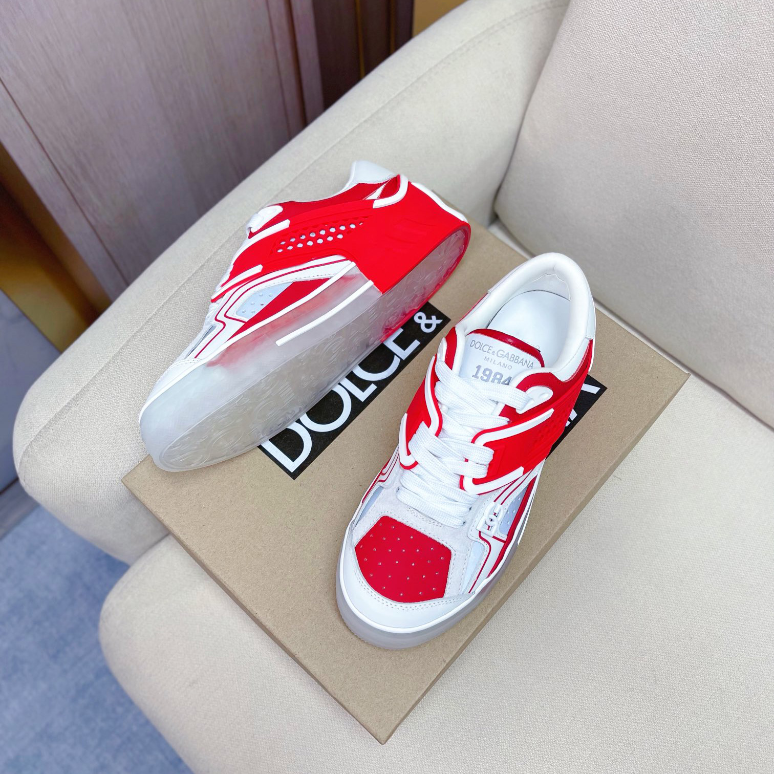 Dolce & Gabbana Custom 2.Zero Sneakers aus Kalbsleder - EUR FASHION