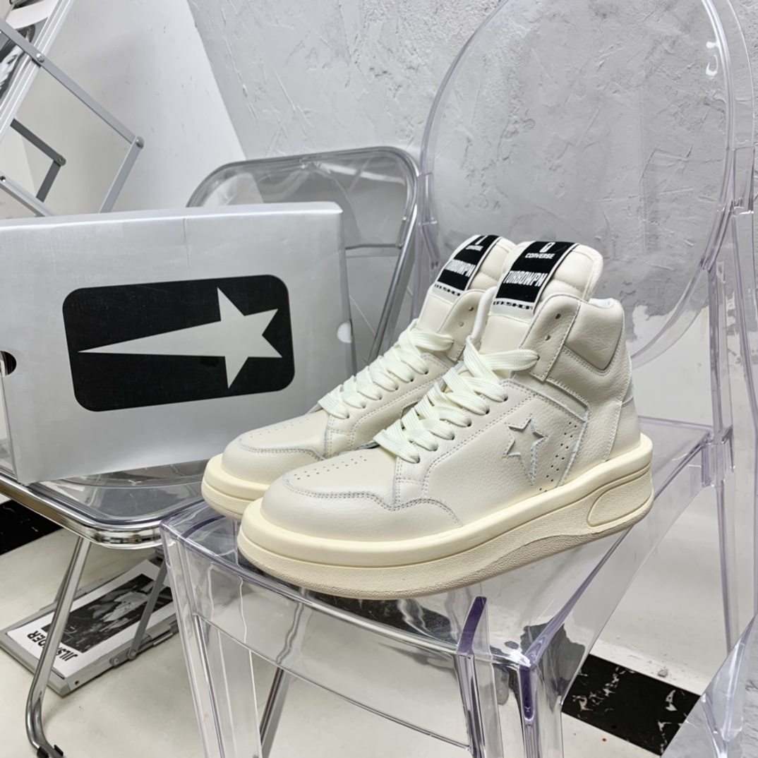 Rick Owens Converse X Drkshdw Turbowpn Sneakers - EUR FASHION