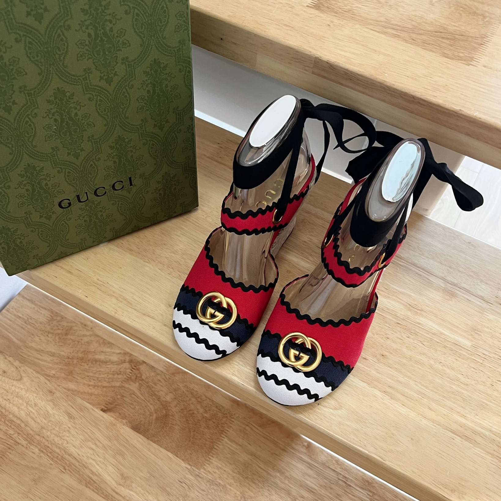 Gucci Damen-Plateau-Espadrilles - EUR FASHION