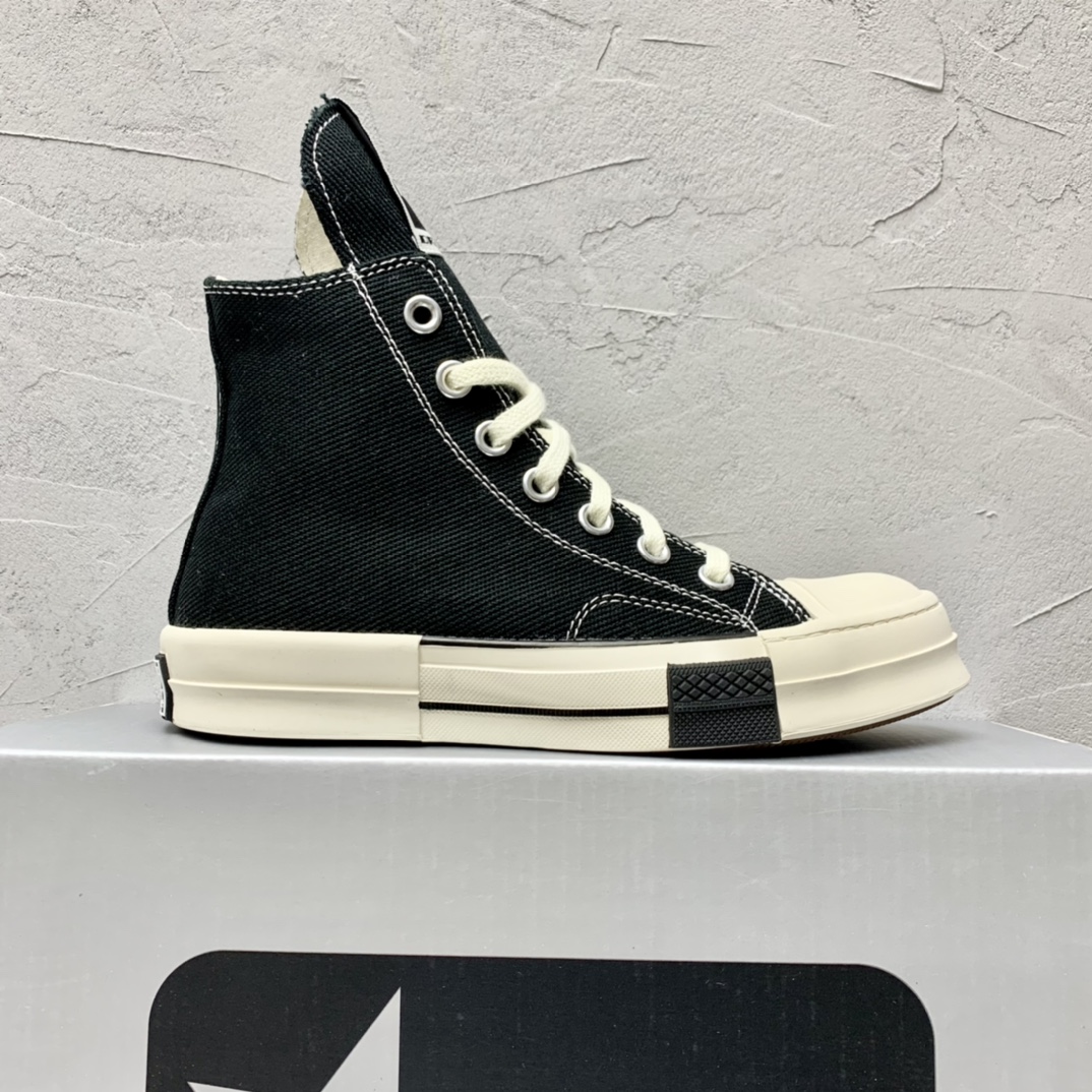 Rick Owensx Converse x Drkshdw Drkstar Hi Sneakers - EUR FASHION