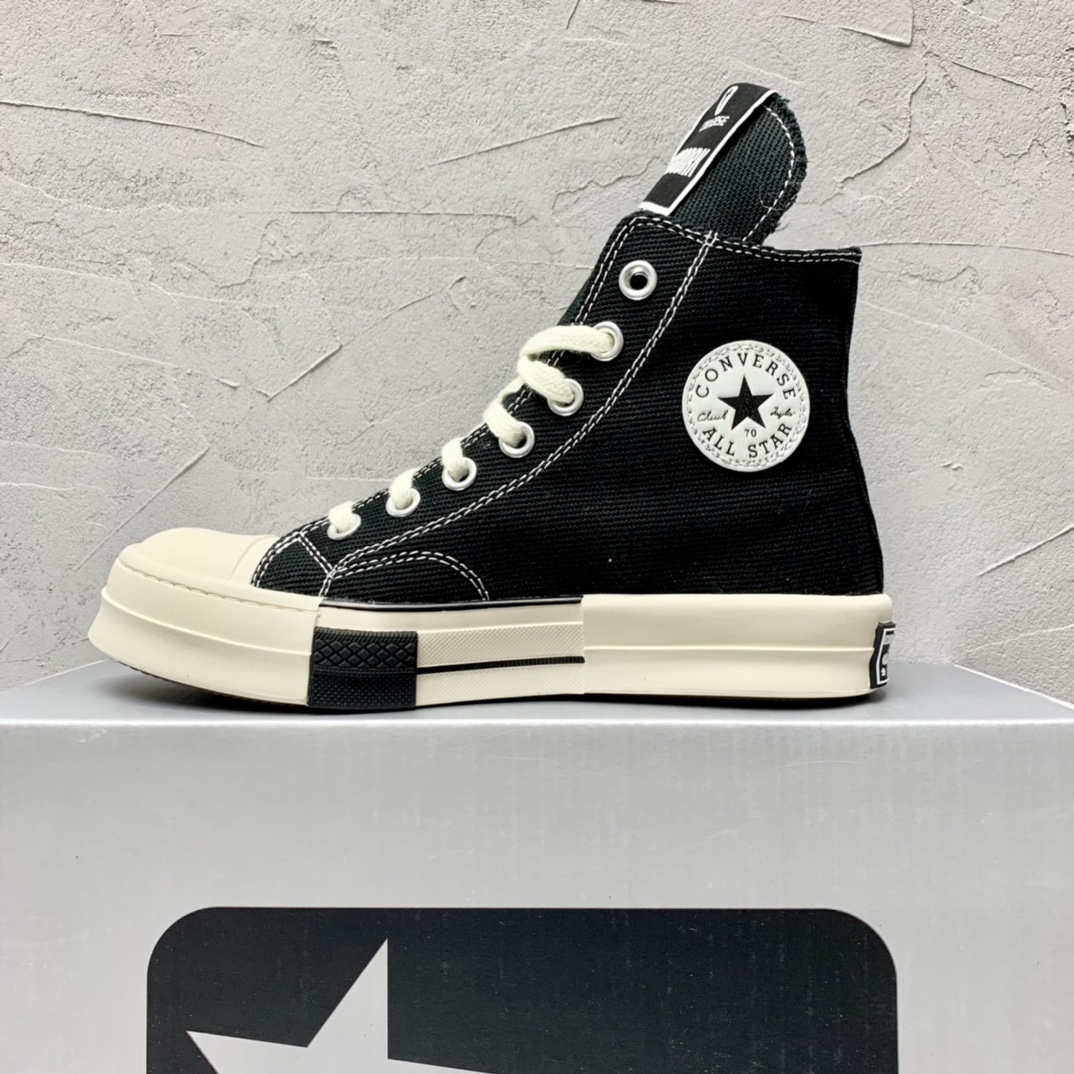 Rick Owensx Converse x Drkshdw Drkstar Hi Sneakers - EUR FASHION