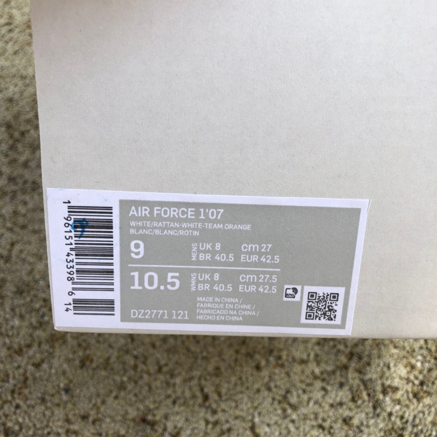 Nike Air Force1 AF1 Sneaker DZ2771-121 - EUR FASHION