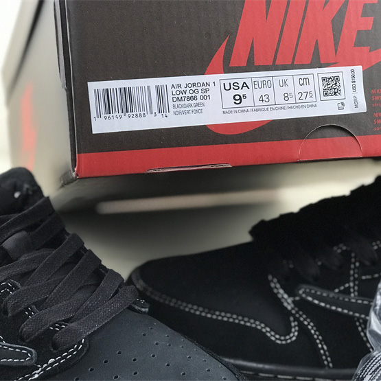 Travis Scott x Air Jordan 1 Low OG „Black Phantom“ Sneaker DM7866-001 - EUR FASHION