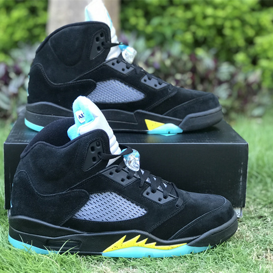 Nike Air Jordan Retro 5 „Schwarz Aqua“ Sneaker DD0587-047 - EUR FASHION