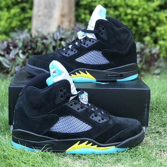 Nike Air Jordan Retro 5 „Schwarz Aqua“ Sneaker DD0587-047 - EUR FASHION