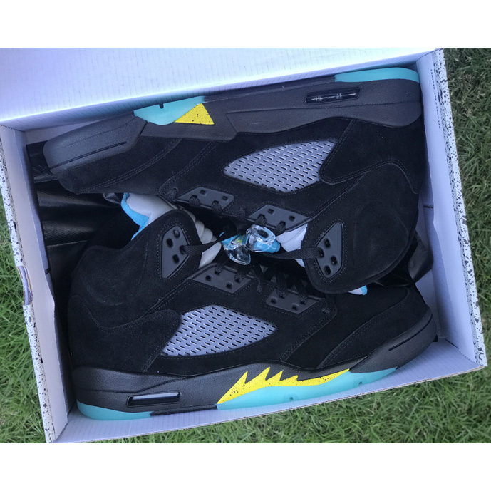 Nike Air Jordan Retro 5 „Schwarz Aqua“ Sneaker DD0587-047 - EUR FASHION