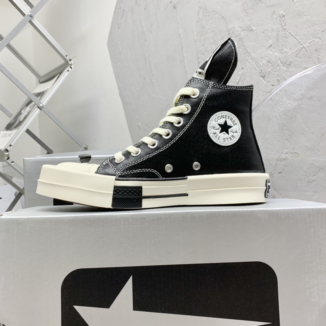 Rick Owens x Converse x Drkshdw Turbodrk Sneakers - EUR FASHION