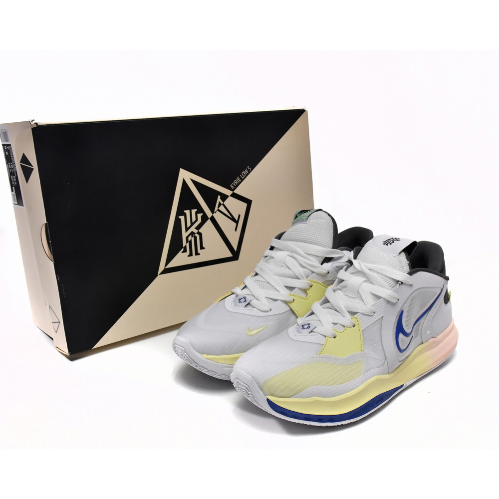 Nike Kyrie Low 5 EP Weiß Game Royal Sneaker DJ6014-100 - EUR FASHION