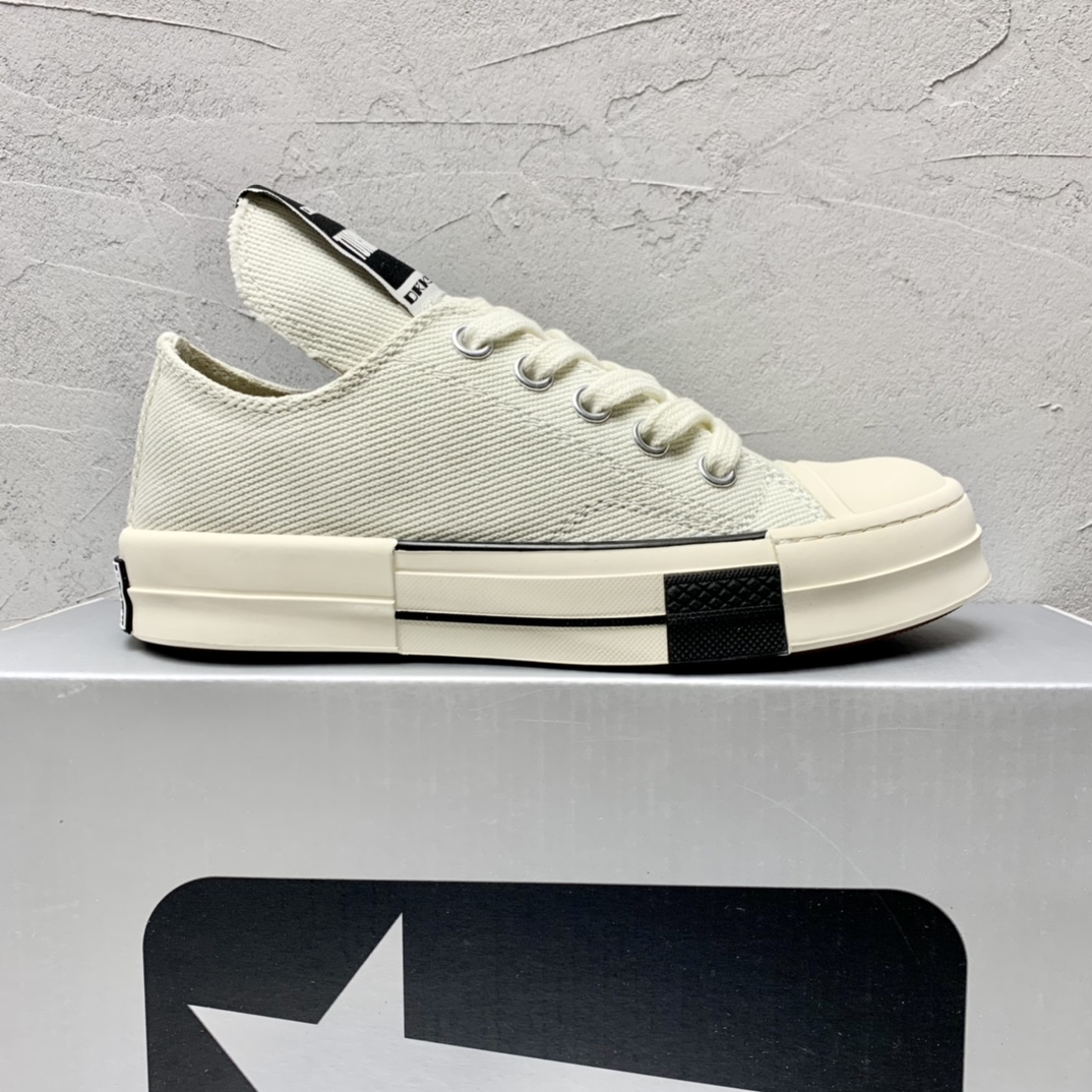 Rick Owensx Converse x Drkshdw Drkstar Hi Sneakers - EUR FASHION