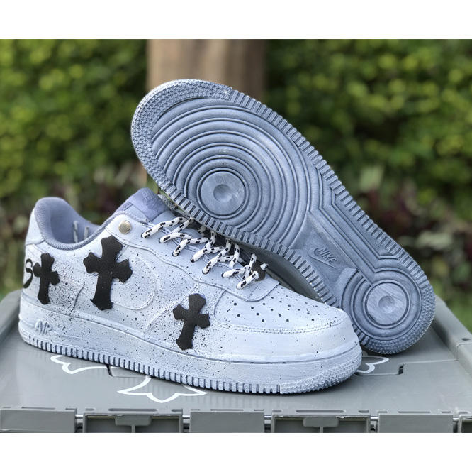 Chrome Hearts x Nike Air Force 1'07 Low Sneaker - EUR FASHION