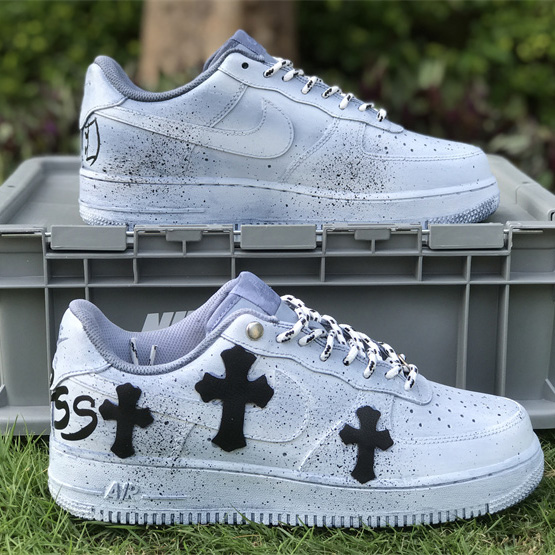 Chrome Hearts x Nike Air Force 1'07 Low Sneaker - EUR FASHION