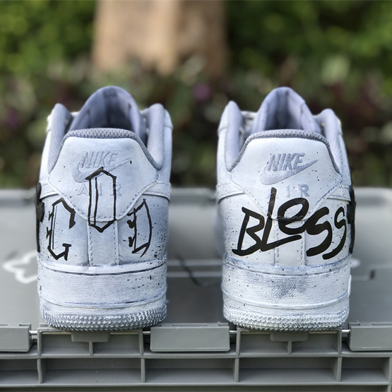Chrome Hearts x Nike Air Force 1'07 Low Sneaker - EUR FASHION