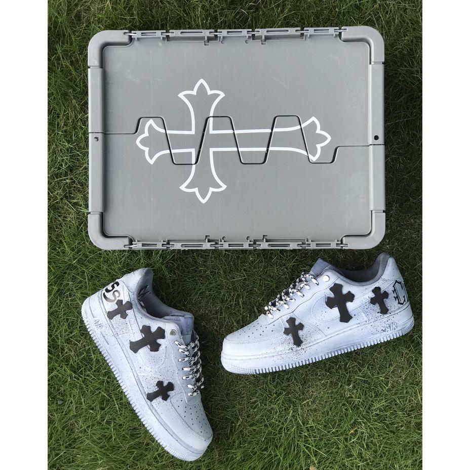 Chrome Hearts x Nike Air Force 1'07 Low Sneaker - EUR FASHION