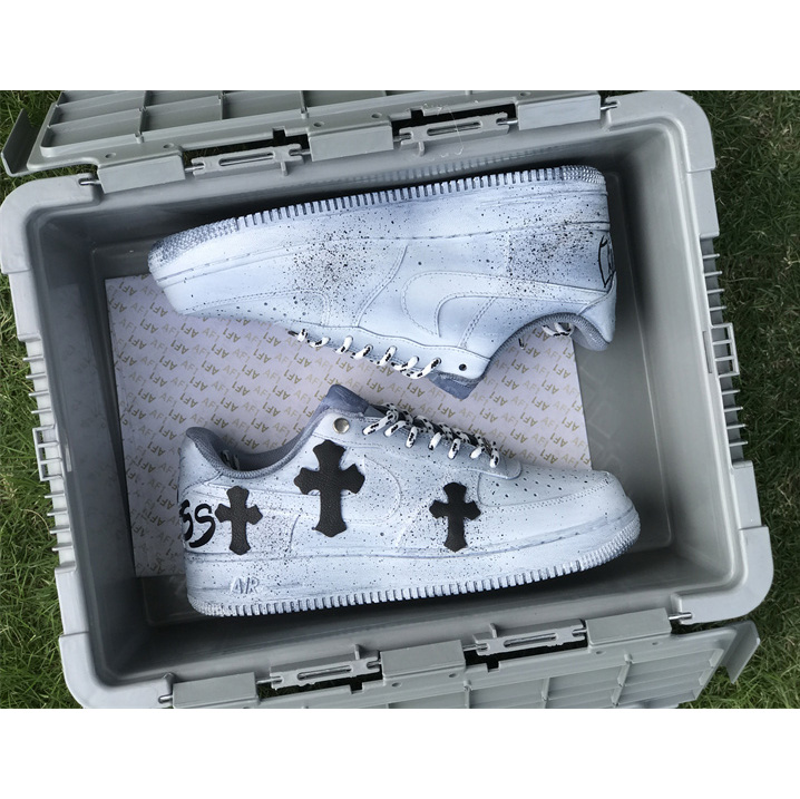 Chrome Hearts x Nike Air Force 1'07 Low Sneaker - EUR FASHION