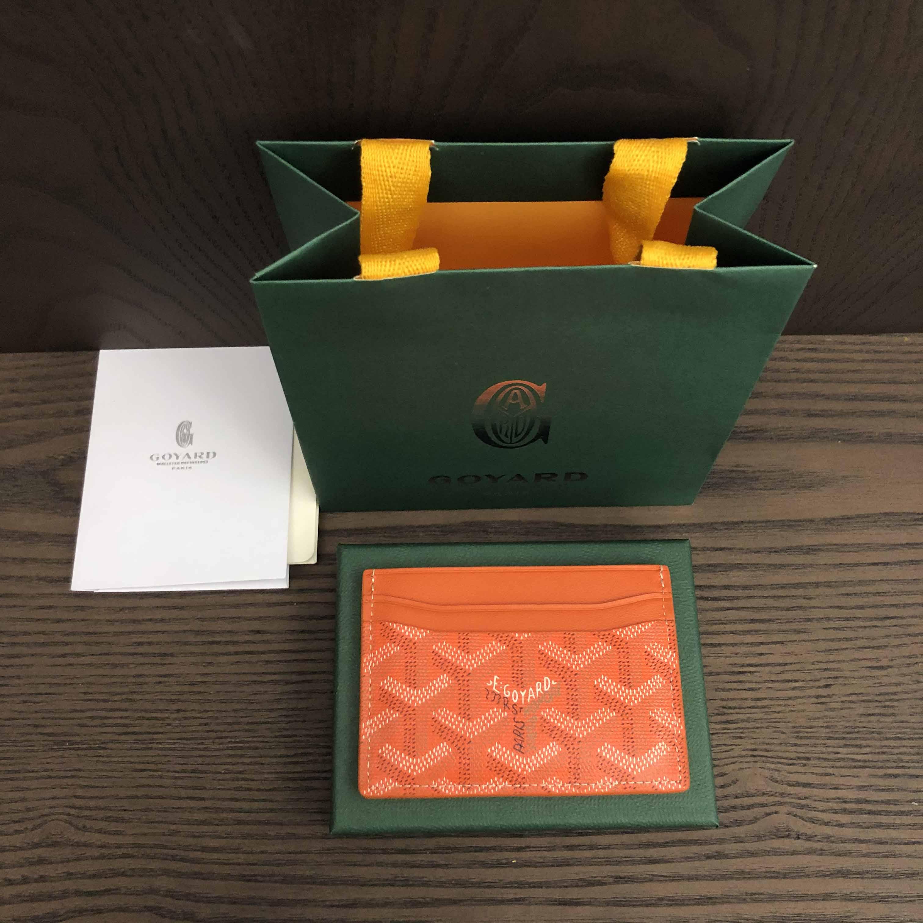 Goyard Kartenhalter Orange - EUR FASHION