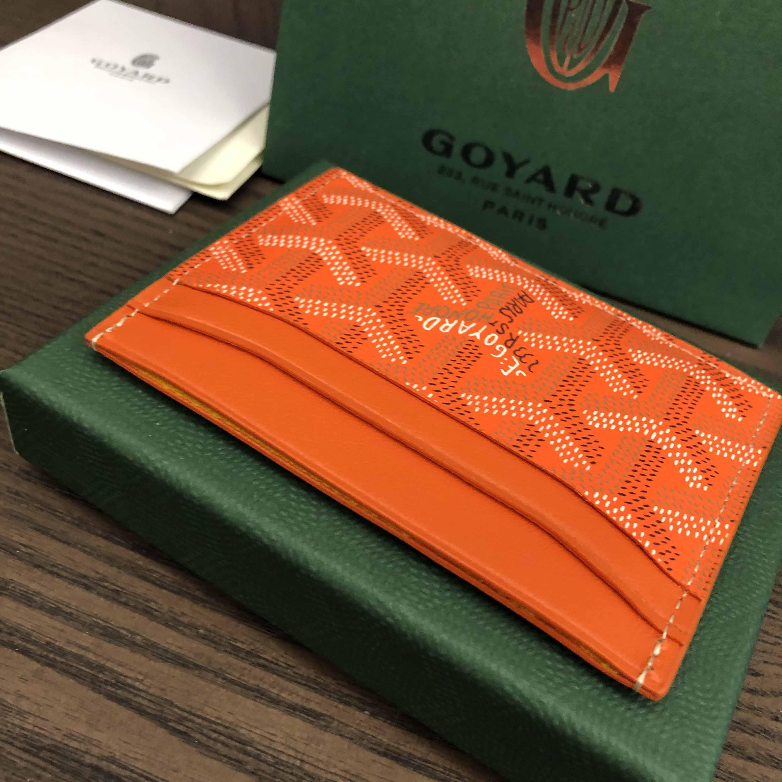 Goyard Kartenhalter Orange - EUR FASHION