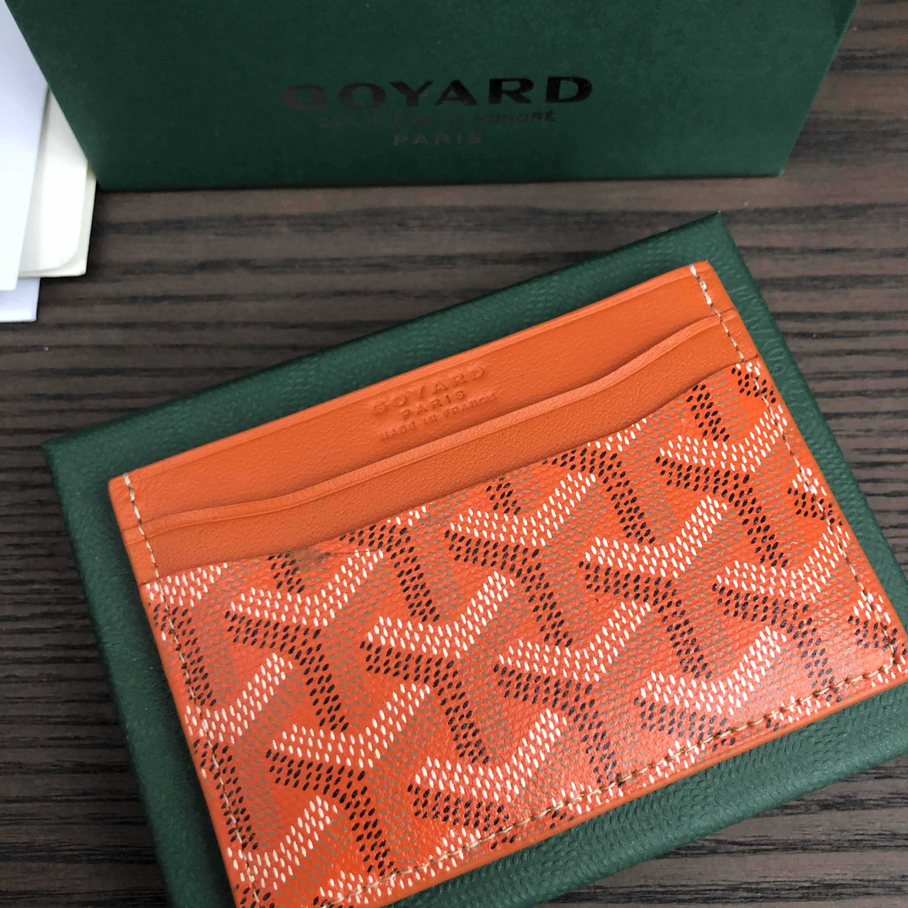 Goyard Kartenhalter Orange - EUR FASHION