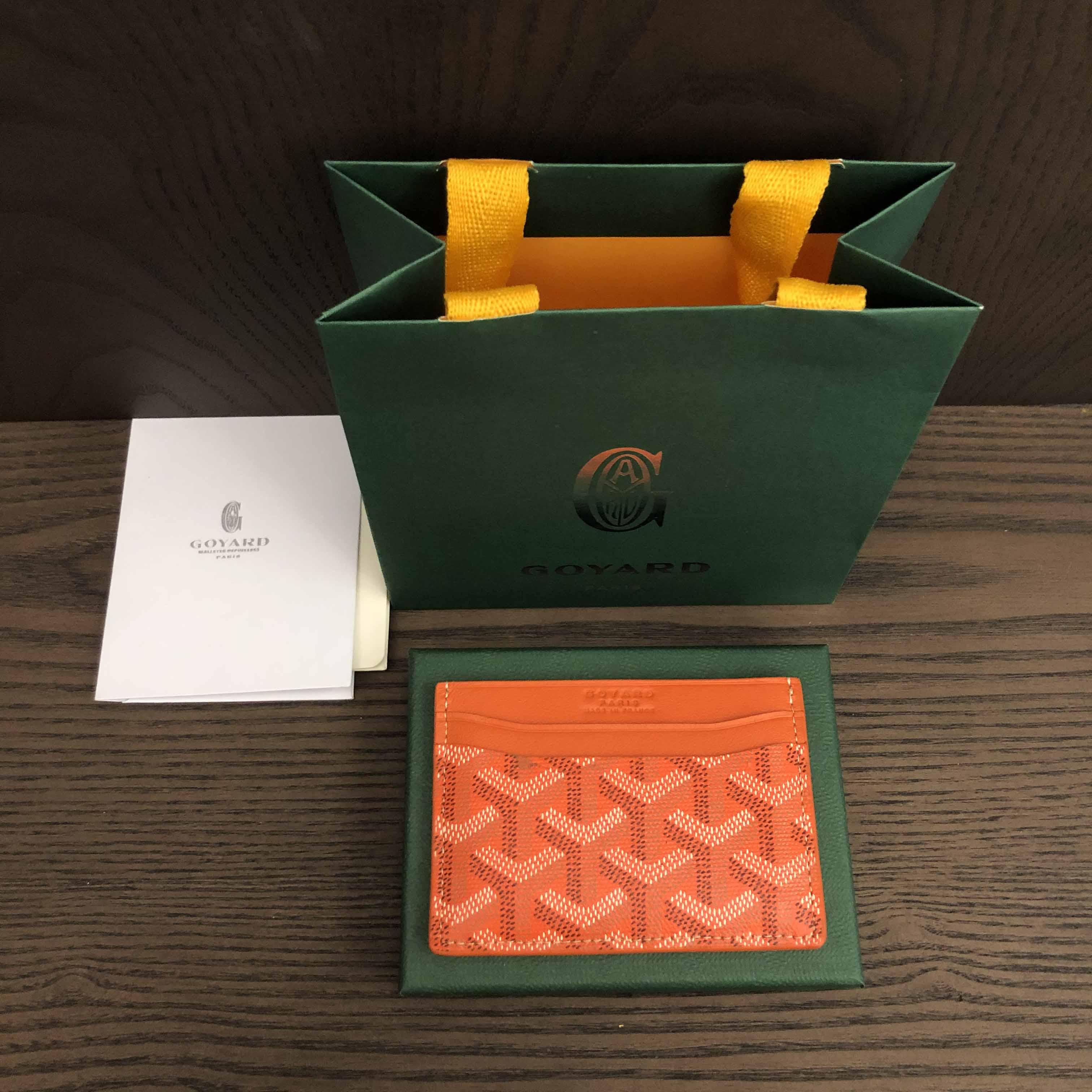 Goyard Kartenhalter Orange - EUR FASHION