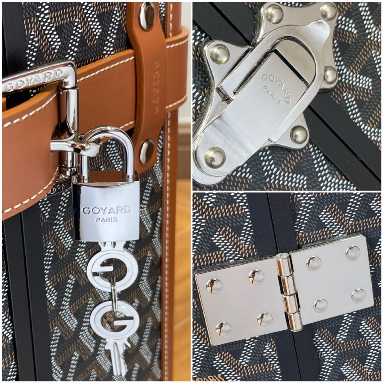 Goyard Bourget PM Trolley-Koffer (37–27–55 cm) - EUR FASHION