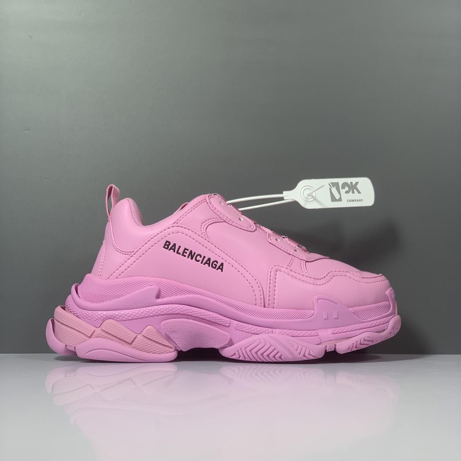 Balenciaga Triple S Sneaker aus rosa technischem Material - EUR FASHION
