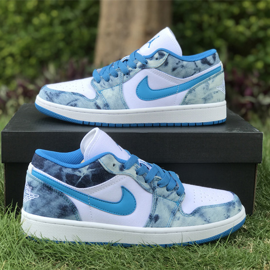 Air Jordan 1 Low „Washed Denim“ Sneaker DM8947-100 - EUR FASHION