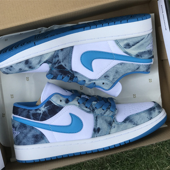 Air Jordan 1 Low „Washed Denim“ Sneaker DM8947-100 - EUR FASHION