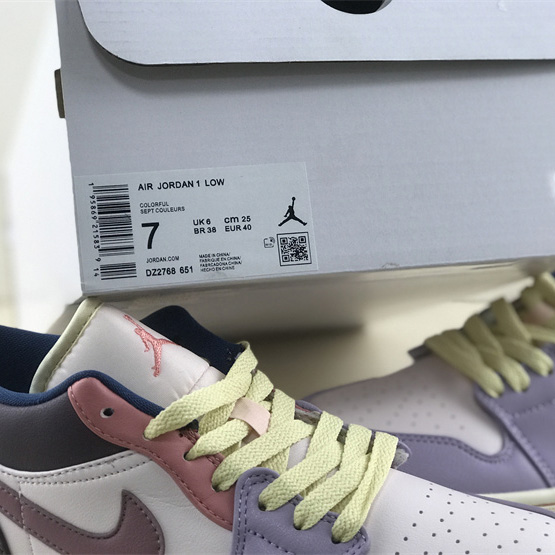 Air Jordan 1 Low „Canvas“ Sneaker DZ2768-651 - EUR FASHION