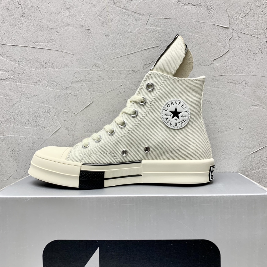 Rick Owensx Converse x Drkshdw Drkstar Hi Sneakers - EUR FASHION