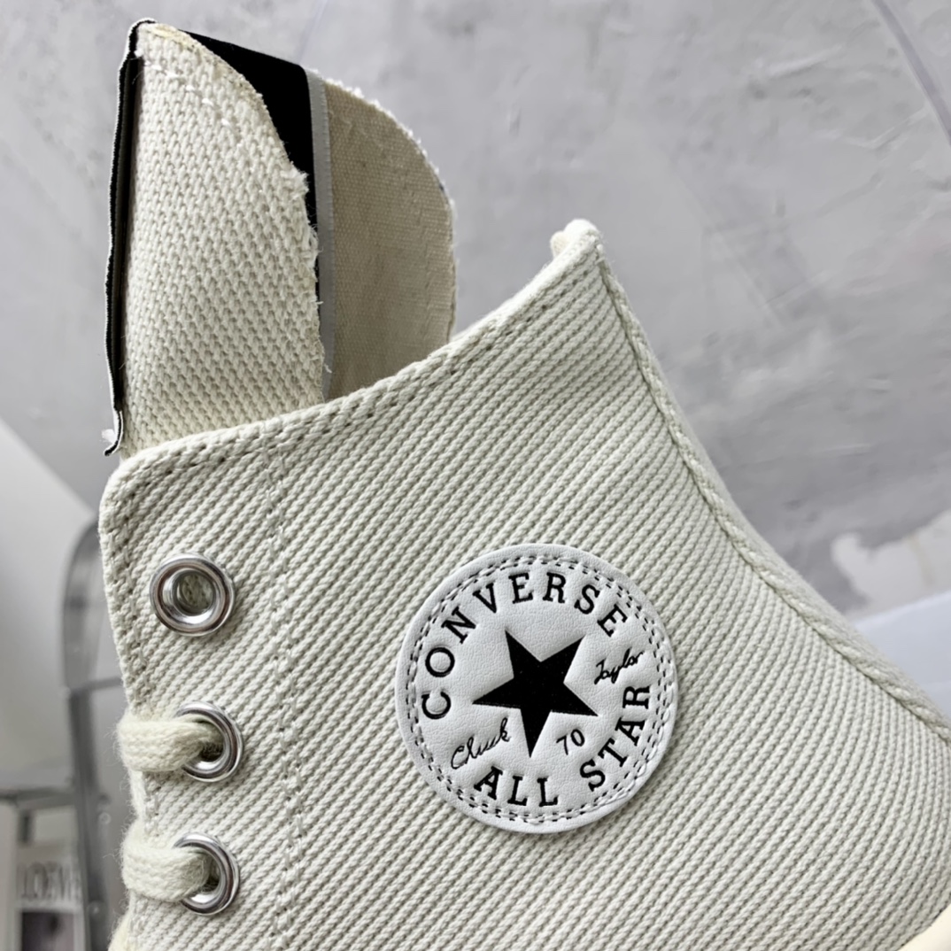 Rick Owensx Converse x Drkshdw Drkstar Hi Sneakers - EUR FASHION