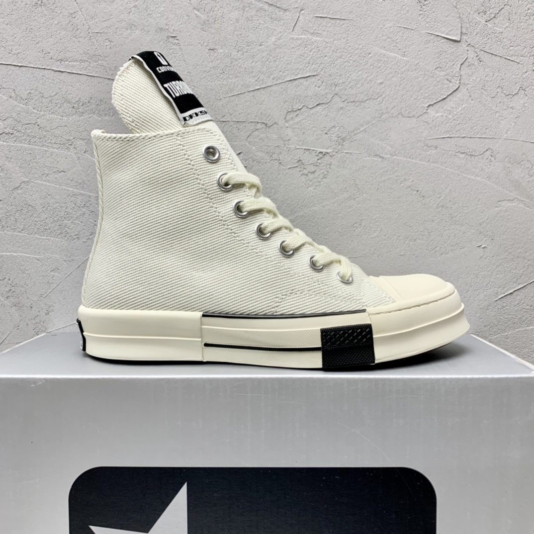 Rick Owensx Converse x Drkshdw Drkstar Hi Sneakers - EUR FASHION