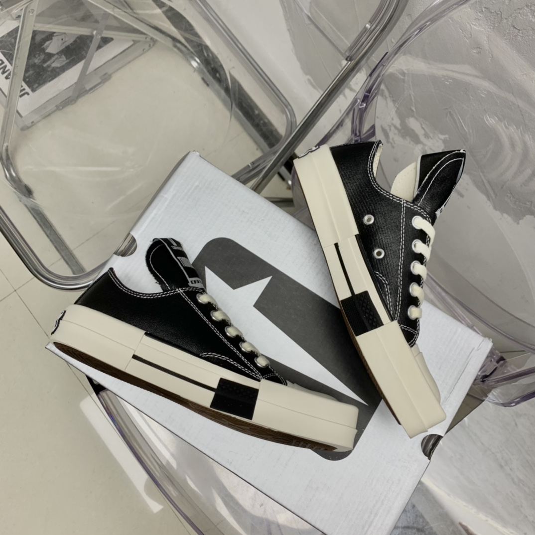 Rick Owens x Converse x Drkshdw Turbodrk Sneakers - EUR FASHION