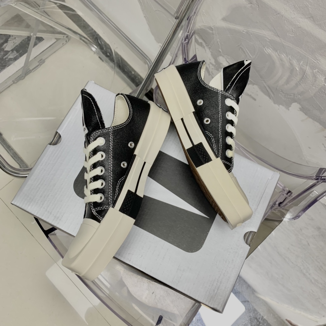 Rick Owens x Converse x Drkshdw Turbodrk Sneakers - EUR FASHION