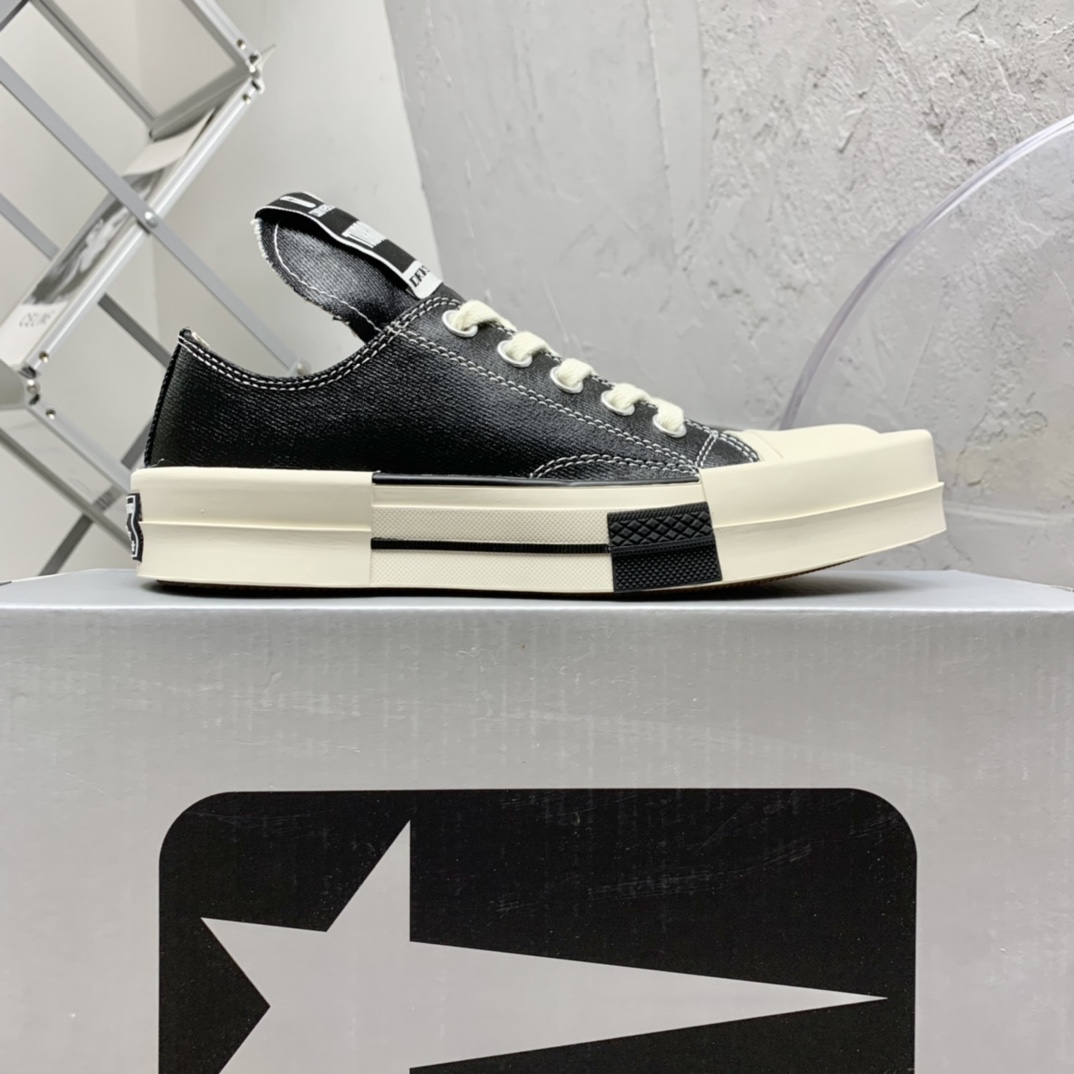 Rick Owens x Converse x Drkshdw Turbodrk Sneakers - EUR FASHION