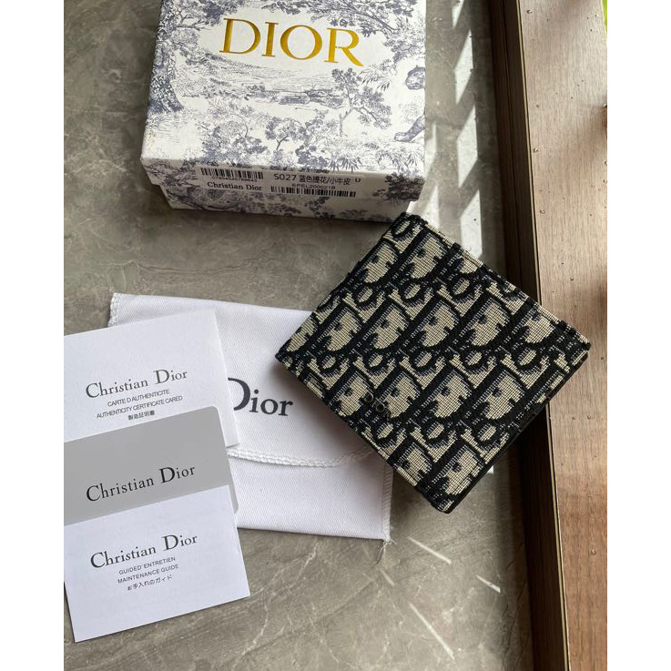 Dior Kompakt-Geldbörse (11,5–9,5 cm) - EUR FASHION