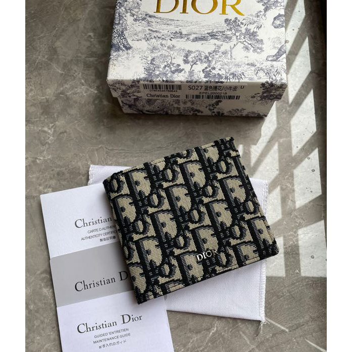 Dior Kompakt-Geldbörse (11,5–9,5 cm) - EUR FASHION