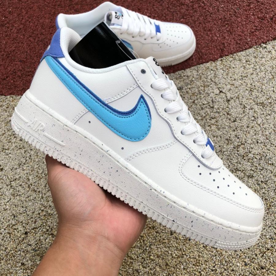 Nike Air Force 1’07 LV8 EMB „82 Weiß Blau“ Sneaker DQ0359-100 - EUR FASHION