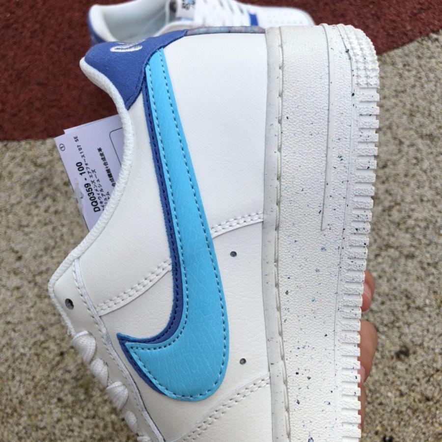 Nike Air Force 1’07 LV8 EMB „82 Weiß Blau“ Sneaker DQ0359-100 - EUR FASHION