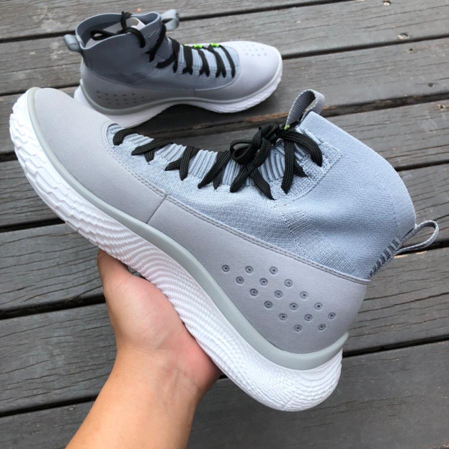 Under Armour Curry 4 Flotro „Grau/Schwarz“ Sneaker 3024861-102 - EUR FASHION