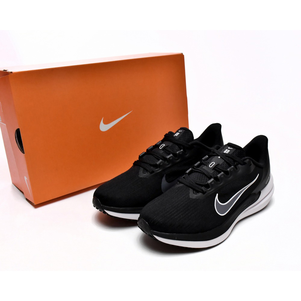 Nike Air Winflo 9 Sneaker in Schwarz, Dunkelrauchgrau, DD8686-001 - EUR FASHION