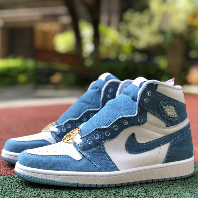 Air Jordan 1 High OG WMNS „Denim“ Sneaker DM9036-104 - EUR FASHION