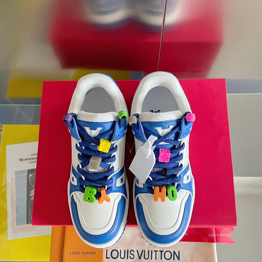 Louis Vuitton LV Trainer Sneaker (in britischer Größe) - EUR FASHION