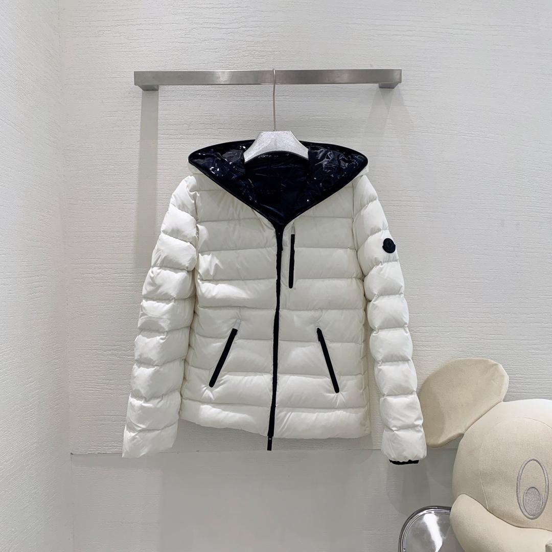 Moncler Herbe kurze Daunenjacke - EUR FASHION