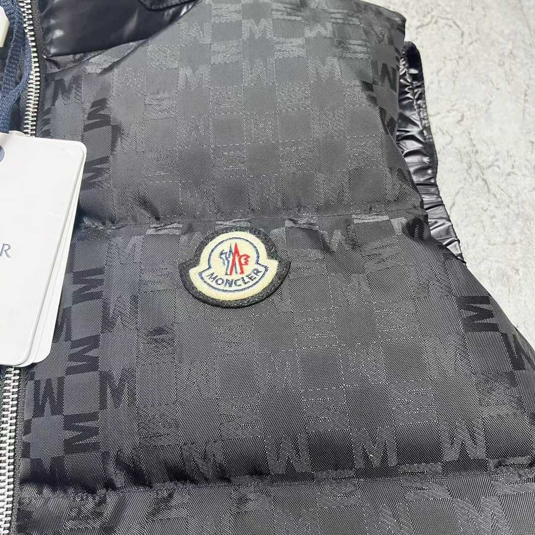 Moncler Kita Jacquard-Daunenweste - EUR FASHION