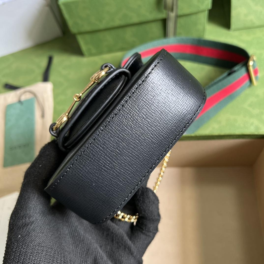 Gucci Horsebit 1955 Geldbörse mit Riemen (12–9–4 cm) - EUR FASHION