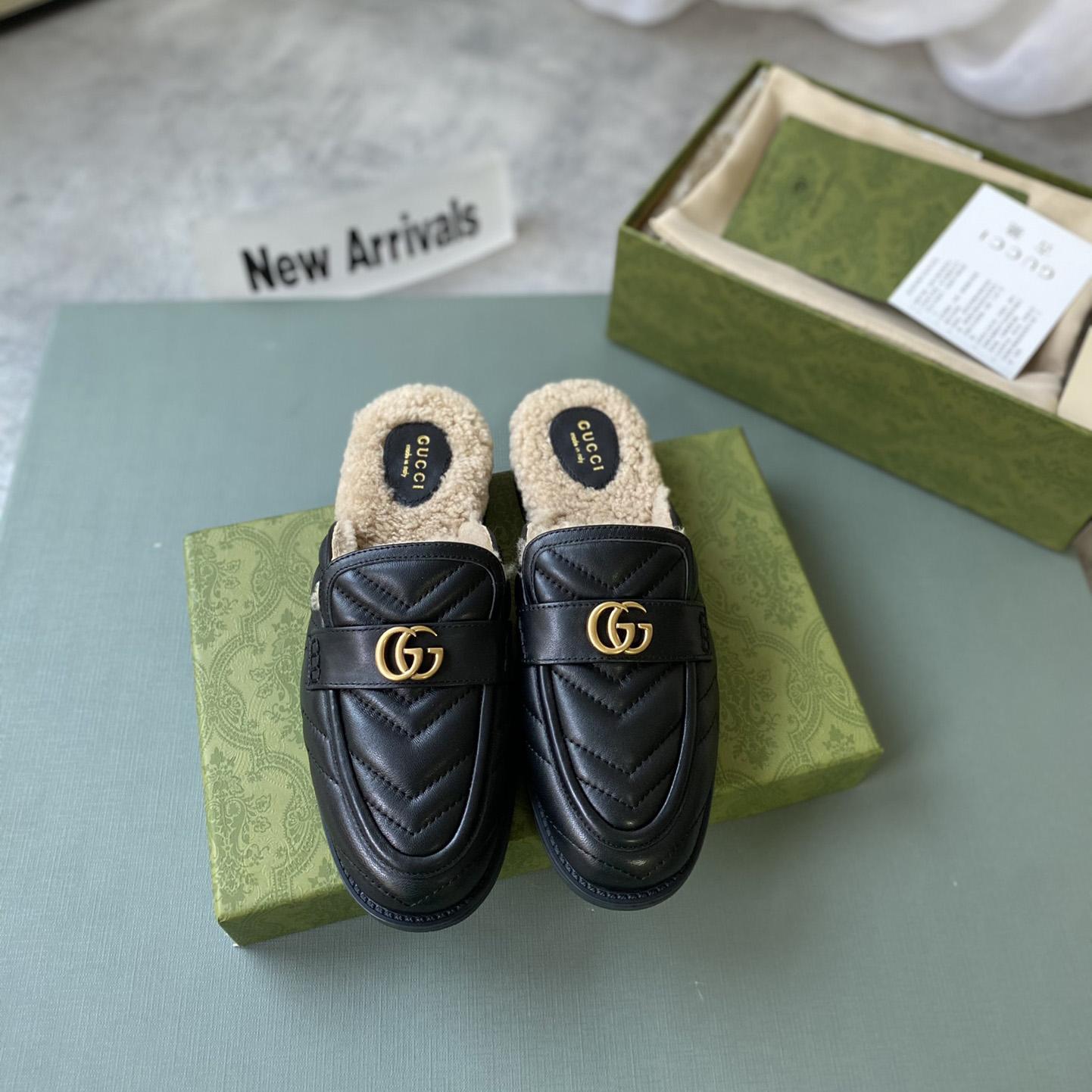 Gucci Damen-Hausschuhe mit doppeltem G - EUR FASHION