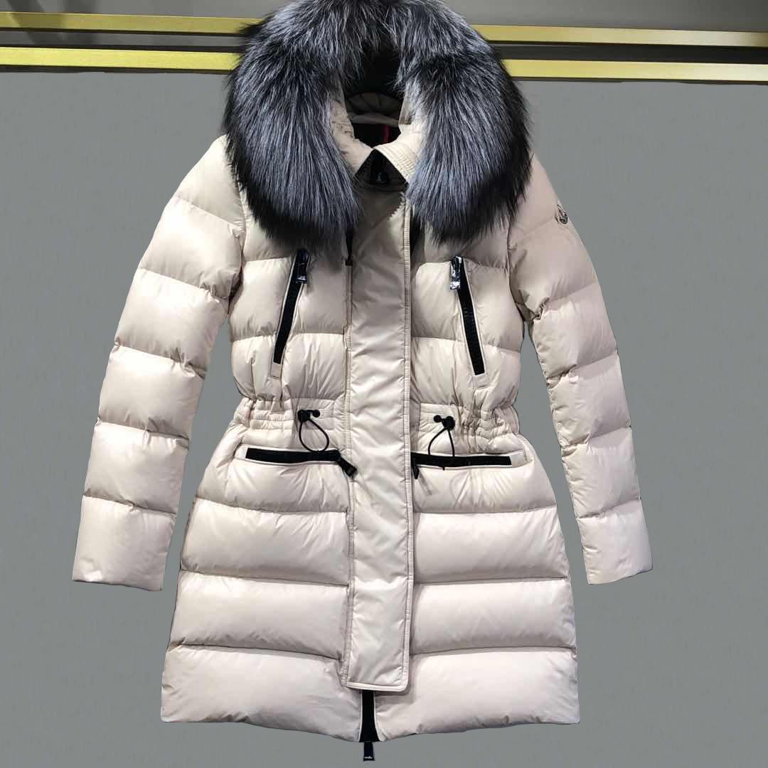 Moncler lange Daunenjacke - EUR FASHION